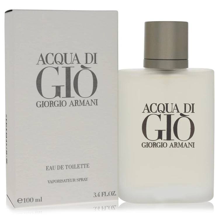 Acqua Di Gio Cologne By Giorgio Armani for Men 3.3 Oz Eau De Toilette Spray