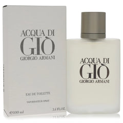 Acqua Di Gio Cologne By Giorgio Armani for Men 3.3 Oz Eau De Toilette Spray